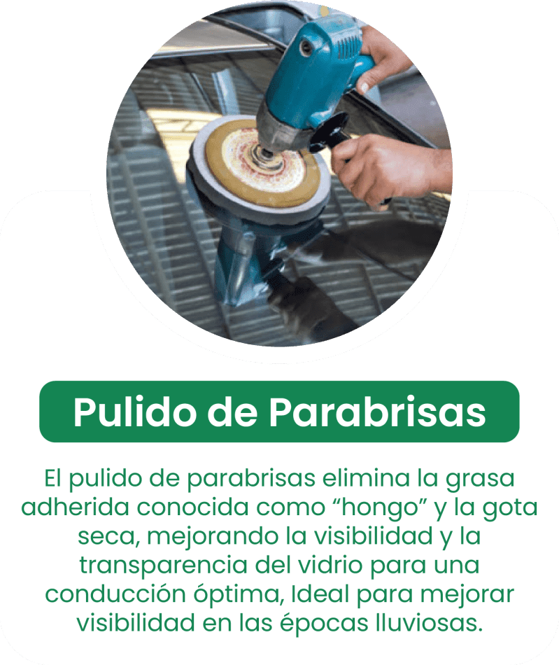 Pulido de parabrisas