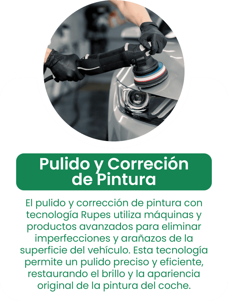 Pulido y corrección de pintura